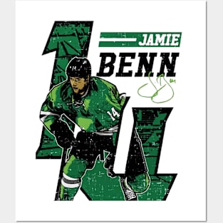 Jamie Benn Dallas Offset Posters and Art